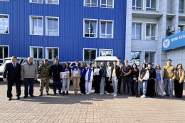 Университет принял участие в автопробеге «Алтайский сбор» в поддержку бойцов СВО